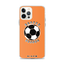 Load image into Gallery viewer, Soccer iPhone Case (Orange 1)