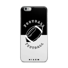 Load image into Gallery viewer, American Football iPhone Case (Black &amp; Grey 3)