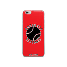 Load image into Gallery viewer, Baseball iPhone Case (Red 1)