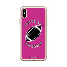 Load image into Gallery viewer, American Football iPhone Case (Pink)