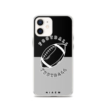 Load image into Gallery viewer, American Football iPhone Case (Black &amp; Grey 2)
