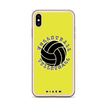 Load image into Gallery viewer, Volleyball iPhone Case (Yellow 3)