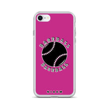 Load image into Gallery viewer, Baseball iPhone Case (Pink)