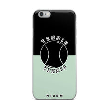 Load image into Gallery viewer, Tennis iPhone Case (Black &amp; Green 5)