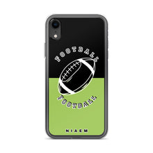 Load image into Gallery viewer, American Football iPhone Case (Black &amp; Green 3)