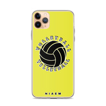 Load image into Gallery viewer, Volleyball iPhone Case (Yellow 3)