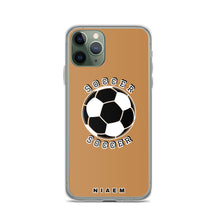 Load image into Gallery viewer, Soccer iPhone Case (Nude)