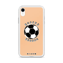 Load image into Gallery viewer, Soccer iPhone Case (Nude 1)