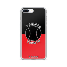 Load image into Gallery viewer, Tennis iPhone Case (Black &amp; Red 1)