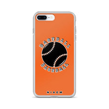 Load image into Gallery viewer, Baseball iPhone Case (Orange)