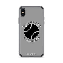Load image into Gallery viewer, Baseball iPhone Case (Grey 1)