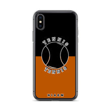 Load image into Gallery viewer, Tennis iPhone Case (Black &amp; Brown 1)