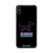 Load image into Gallery viewer, Purple Dachshund iPhone Case