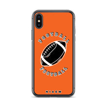 Load image into Gallery viewer, American Football iPhone Case (Orange)