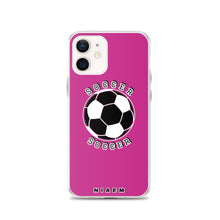 Load image into Gallery viewer, Soccer iPhone Case (Pink)