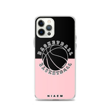 Load image into Gallery viewer, Basketball iPhone Case (Black &amp; Pink 3)
