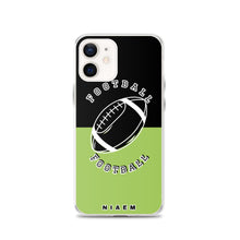 Load image into Gallery viewer, American Football iPhone Case (Black &amp; Green 3)
