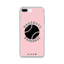 Load image into Gallery viewer, Baseball iPhone Case (Pink 3)