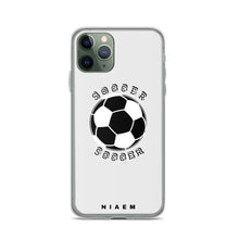 Load image into Gallery viewer, Soccer iPhone Case (Grey 3)