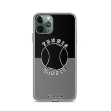 Load image into Gallery viewer, Tennis iPhone Case (Black &amp; Grey)