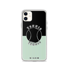 Load image into Gallery viewer, Tennis iPhone Case (Black &amp; Green 5)