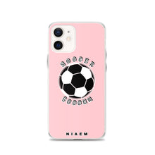 Load image into Gallery viewer, Soccer iPhone Case (Pink 3)