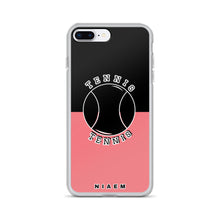 Load image into Gallery viewer, Tennis iPhone Case (Black &amp; Pink 2)