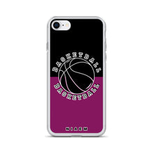 Load image into Gallery viewer, Basketball iPhone Case (Black &amp; Pink 6)
