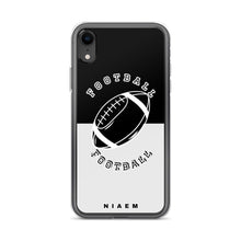 Load image into Gallery viewer, American Football iPhone Case (Black &amp; Grey 3)