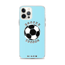 Load image into Gallery viewer, Soccer iPhone Case (Blue 6)