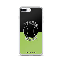Load image into Gallery viewer, Tennis iPhone Case (Black &amp; Green 3)