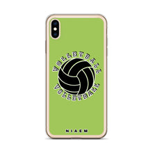 Load image into Gallery viewer, Volleyball iPhone Case (Green 3)