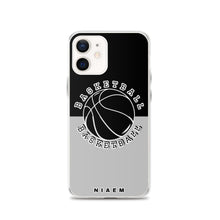 Load image into Gallery viewer, Basketball iPhone Case (Black &amp; Grey 2)