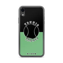 Load image into Gallery viewer, Tennis iPhone Case (Black &amp; Green 4)