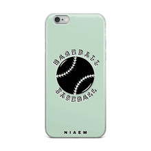 Load image into Gallery viewer, Baseball iPhone Case (Green 5)