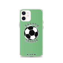 Load image into Gallery viewer, Soccer iPhone Case (Green 4)