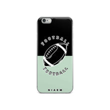 Load image into Gallery viewer, American Football iPhone Case (Black &amp; Green 5)