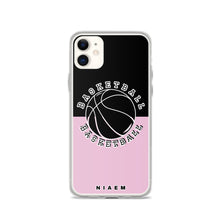 Load image into Gallery viewer, Basketball iPhone Case (Black &amp; Pink 4)