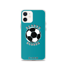 Load image into Gallery viewer, Soccer iPhone Case (Blue 3)