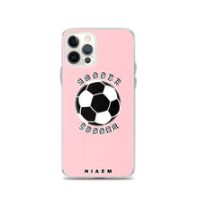 Load image into Gallery viewer, Soccer iPhone Case (Pink 3)