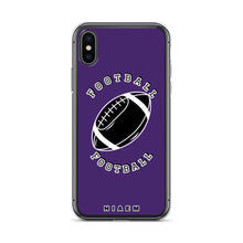 Load image into Gallery viewer, American Football iPhone Case (Purple)