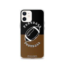 Load image into Gallery viewer, American Football iPhone Case (Black &amp; Brown)