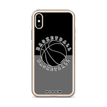 Load image into Gallery viewer, Basketball iPhone Case (Black &amp; Grey)