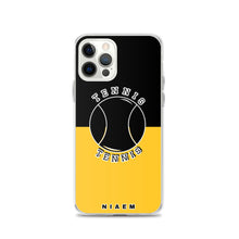 Load image into Gallery viewer, Tennis iPhone Case (Black &amp; Yellow)