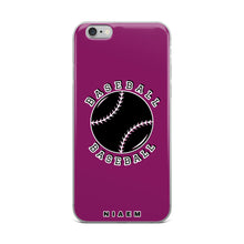 Load image into Gallery viewer, Baseball iPhone Case (Pink 6)