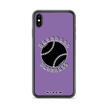 Load image into Gallery viewer, Baseball iPhone Case (Purple 1)