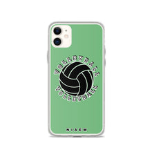 Load image into Gallery viewer, Volleyball iPhone Case (Green 4)