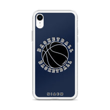 Load image into Gallery viewer, Basketball iPhone Case (Navy)