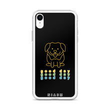 Load image into Gallery viewer, Yellow Good Day Dog iPhone Case