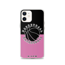 Load image into Gallery viewer, Basketball iPhone Case (Black &amp; Pink 1)